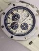 Audemars Piguet 3126 The carbon fiber Luminous Point White Rubber Watch Bracelet (4)_th.jpg